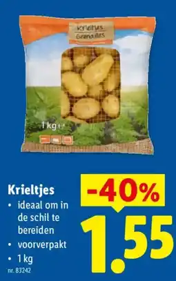 Lidl Krieltjes aanbieding