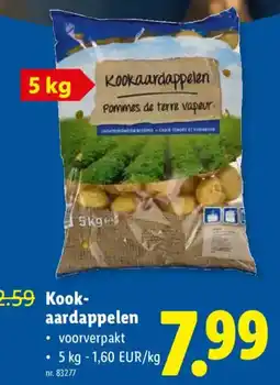 Lidl Kookaardappelen aanbieding