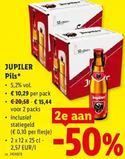 Lidl Jupiler Pils aanbieding