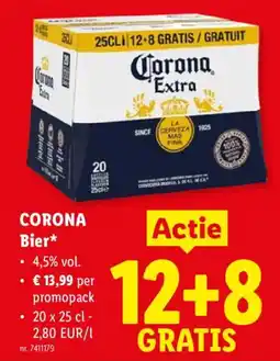 Lidl Corona Bier aanbieding