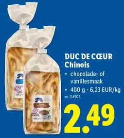 Lidl Duc de cœure Chinois aanbieding