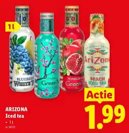 Lidl Arizona Iced tea aanbieding