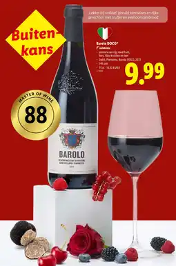 Lidl Barolo aanbieding