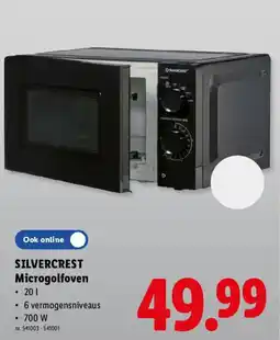 Lidl Silvercrest microwoloven aanbieding