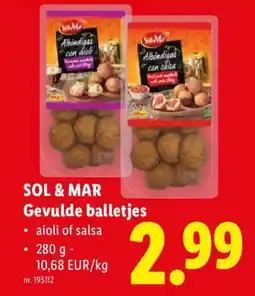 Lidl Gevulde balletjes aanbieding