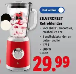 Lidl Silvercrest retroblender aanbieding