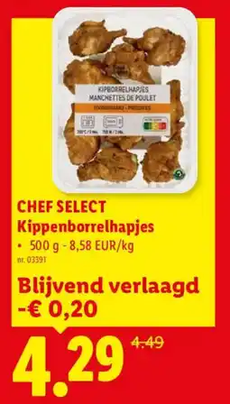 Lidl Kippenborrelhapjes aanbieding
