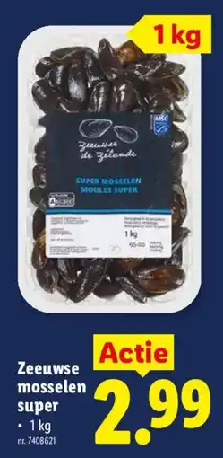 Lidl Zeeuwse mosselen super aanbieding