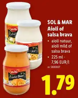 Lidl Aioli of salsa brava aanbieding