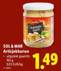 Lidl Sol & Mar artisjokharten aanbieding