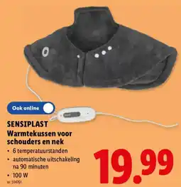 Lidl SensiPlast warmtekussen voor schouders en nek aanbieding