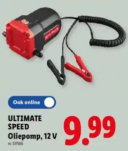 Lidl Ultimate speed oliepomp aanbieding