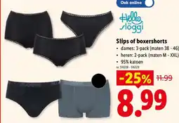 Lidl Slips of boxershorts aanbieding