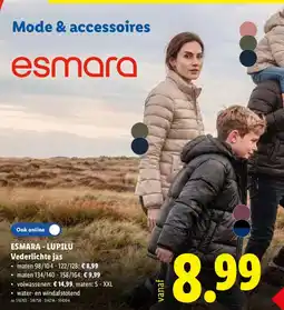 Lidl Vederlichte jas aanbieding