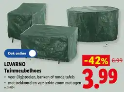 Lidl Livarno tuinmeubelhoes aanbieding