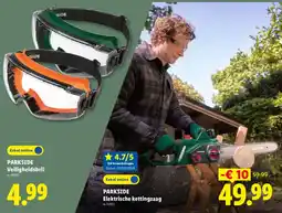 Lidl Parkside veiligheidsbril aanbieding