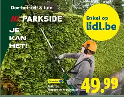 Lidl parkside telescopische heggenschaar aanbieding