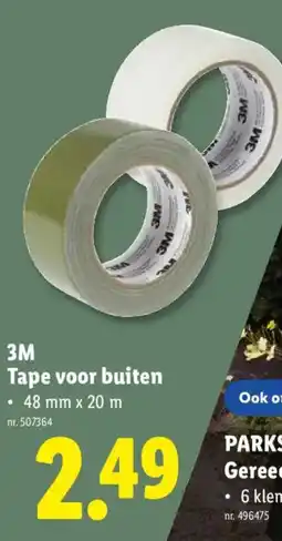 Lidl 3M tape voor buiten aanbieding