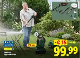 Lidl Parkside hogedrukreiniger aanbieding