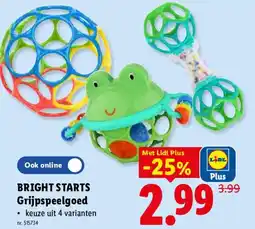 Lidl bright starts grijpspeelgoed aanbieding