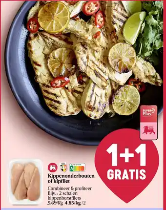 Kippenonderbouten of kipfilet