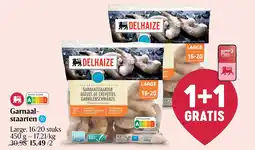 Delhaize Garnaalstaarten aanbieding