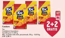 Delhaize Crackers Tuc Bake Rolls Mini aanbieding