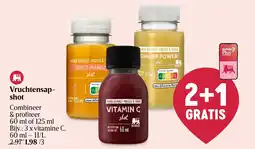 Delhaize Vruchtensap-shot aanbieding