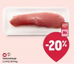 Delhaize Varkenshaasje aanbieding