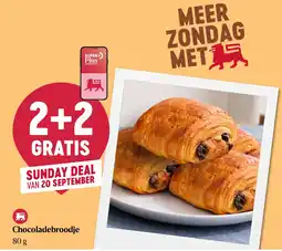 Delhaize Chocoladebroodje aanbieding