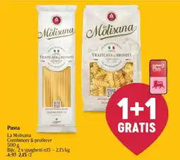Delhaize Pasta La Molisana aanbieding