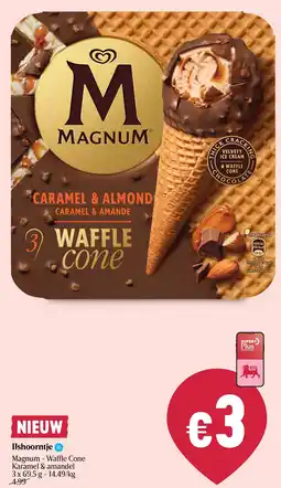 Delhaize Magnum - Waffle Cone aanbieding