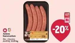 Delhaize Ardens hoevevarken aanbieding