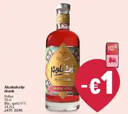 Delhaize Alcoholvrije drank Pollen aanbieding
