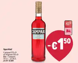 Delhaize Aperitief Campari aanbieding