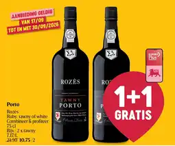 Delhaize Porto Rozès aanbieding