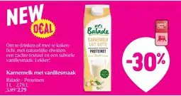 Delhaize Karnemelk met vanillesmaak aanbieding