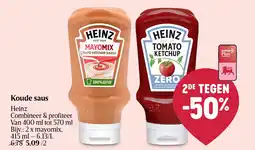 Delhaize Koude saus Heinz aanbieding