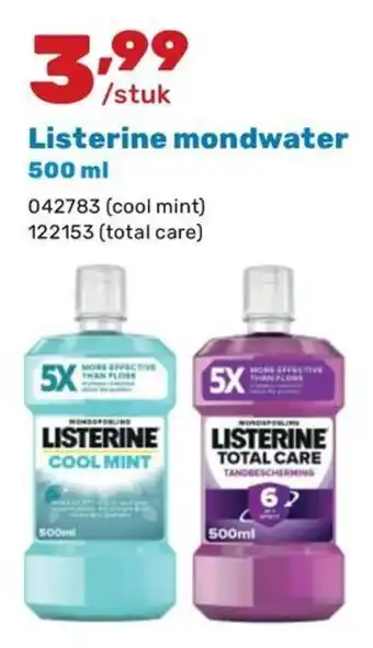 Listerine mondwater