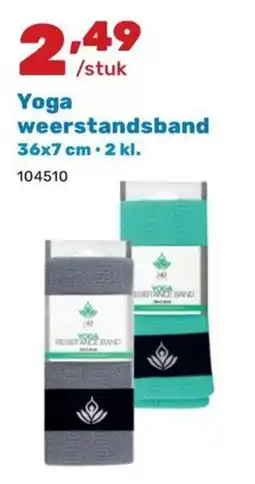 Happyland Yoga weerstandsband aanbieding