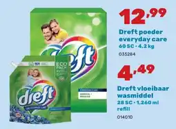 Happyland Dreft poeder everyday care aanbieding
