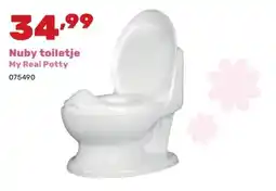 Happyland Nuby toiletje My Real Potty aanbieding