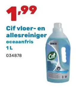 Happyland Cif vloer- en allesreiniger aanbieding