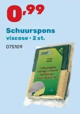 Happyland Schuurspons viscose aanbieding