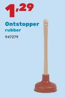 Happyland Ontstopper rubber aanbieding