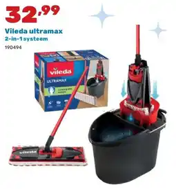 Happyland Vileda ultramax 2-in-1 systeem aanbieding