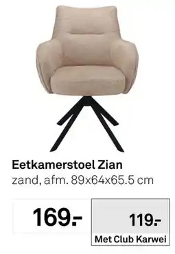 Karwei Eetkamerstoel Zian aanbieding