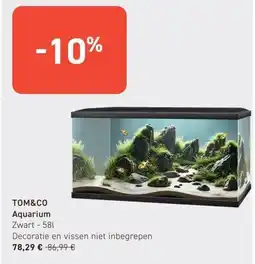Tom&Co Aquarium aanbieding