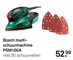 Karwei Bosch multi-schuurmachine PSM100A aanbieding