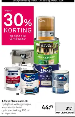 Karwei Flexa Strak in de Lak aanbieding